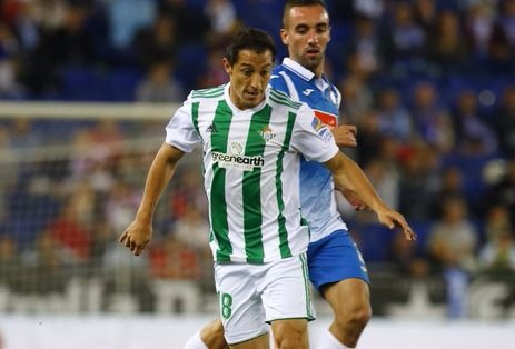 El Espanyol vence al Real Betis de Guardado El Espanyol vence al Real Betis de Guardado