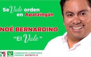 El candidato de la coalición PRI-PVEM, Omar Noe `Vale´ Bernardino, que busca ser diputado por el distrito 12 federal en Apatzingan, Michoacán lanzó `la ... - omar_bernardino_460x290